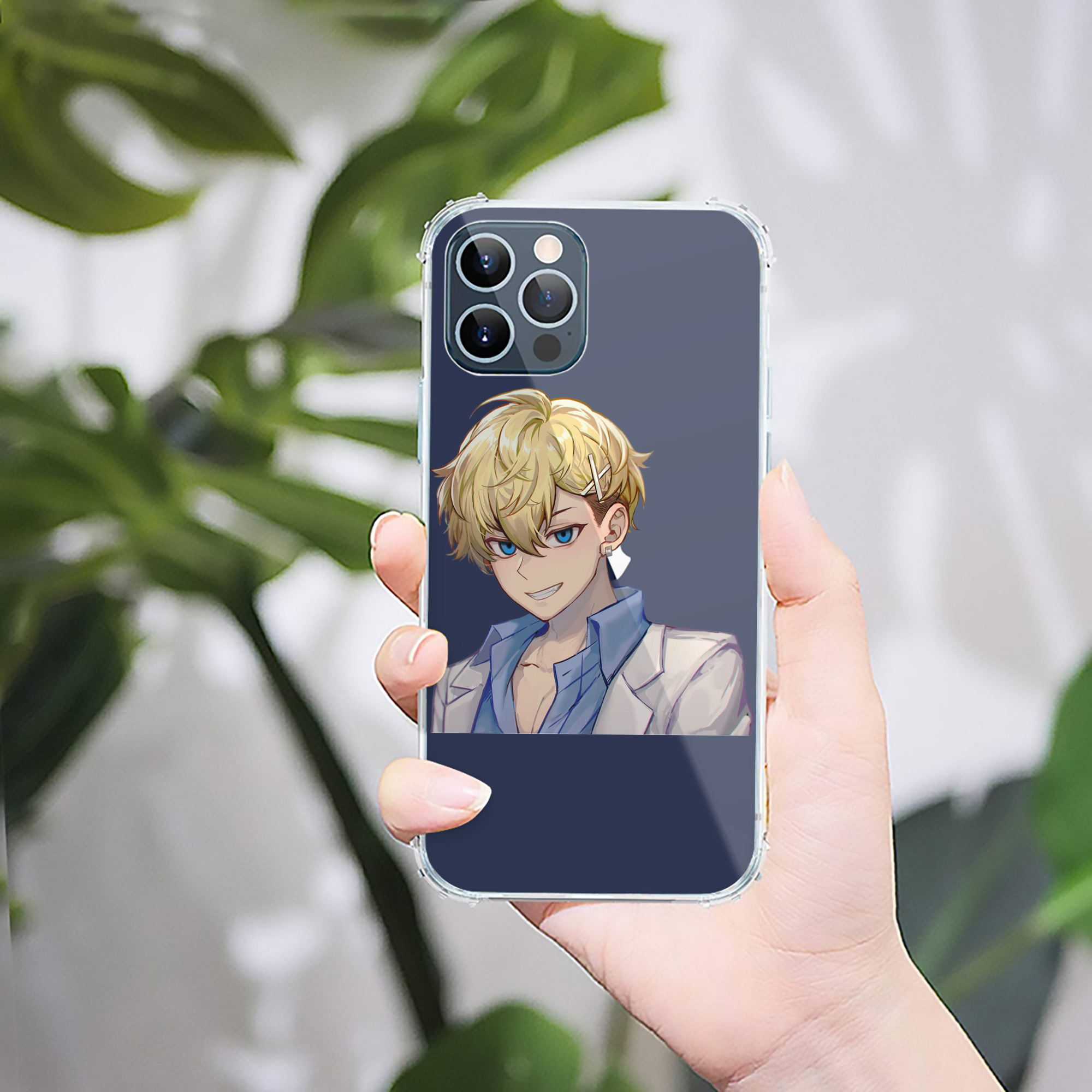 （画像用） 東京リベンジャーズ Tokyo Revengers 【iPhone 12シリーズ対応】透明スマホケース（クリアソフトケース）